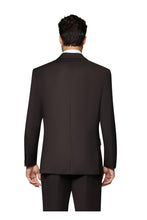Bergamo Elegant "Ashford" Dark Brown 2-Button Notch Suit (3-Piece Set)