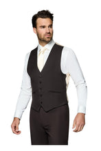 Bergamo Elegant "Ashford" Dark Brown 2-Button Notch Suit (3-Piece Set)
