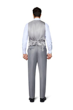 Bergamo Elegant "Ashford" Light Grey 2-Button Notch Suit (3-Piece Set)