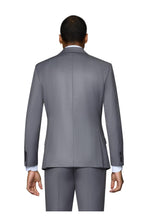 Bergamo Elegant "Ashford" Medium Grey 2-Button Notch Suit (3-Piece Set)