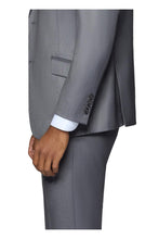 Bergamo Elegant "Ashford" Medium Grey 2-Button Notch Suit (3-Piece Set)
