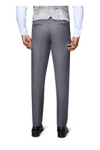 Bergamo Elegant "Ashford" Medium Grey 2-Button Notch Suit (3-Piece Set)