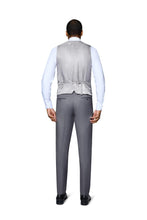 Bergamo Elegant "Ashford" Medium Grey 2-Button Notch Suit (3-Piece Set)