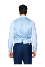 Bergamo Elegant "Ashford" New Blue 2-Button Notch Suit (3-Piece Set)