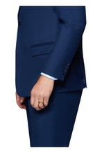 Bergamo Elegant "Ashford" New Blue 2-Button Notch Suit (3-Piece Set)