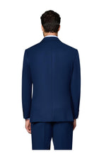 Bergamo Elegant "Ashford" New Blue 2-Button Notch Suit (3-Piece Set)