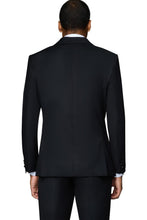 Bergamo Elegant "Pembroke" Black 2-Button Notch Tuxedo (2-Piece Set)