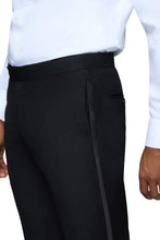 Bergamo Elegant "Winslow" Black 1-Button Shawl Tuxedo (2-Piece Set)