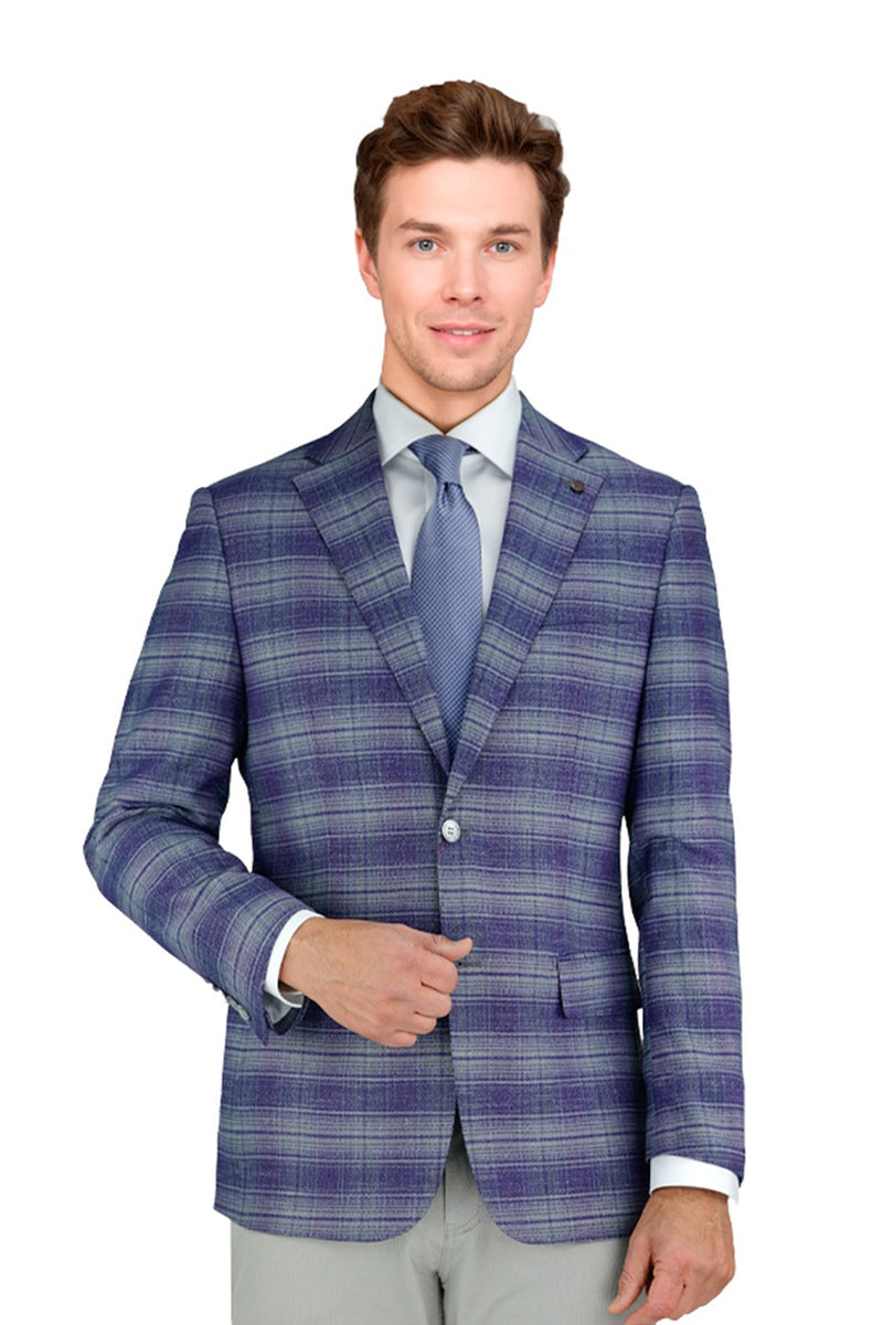 Bertolini Bertolini Lavender Crossweave Sports Jacket