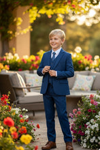BLACKTIE "Liam" Kids Indigo Suit (5-Piece Set)