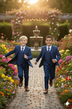 BLACKTIE "Liam" Kids Indigo Suit (5-Piece Set)