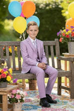 "Liam" Kids Lavender Suit (5-Piece Set)