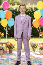 "Liam" Kids Lavender Suit (5-Piece Set)