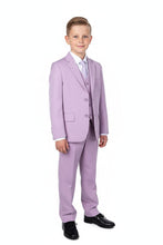 "Liam" Kids Lavender Suit (5-Piece Set)