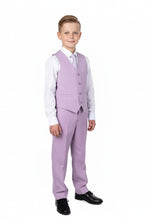 BLACKTIE "Liam" Kids Lavender Suit (5-Piece Set)