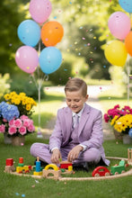 BLACKTIE "Liam" Kids Lavender Suit (5-Piece Set)