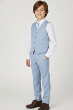 "Liam" Kids Powder Blue Suit (5-Piece Set)