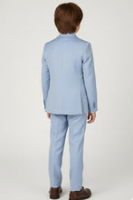 "Liam" Kids Powder Blue Suit (5-Piece Set)