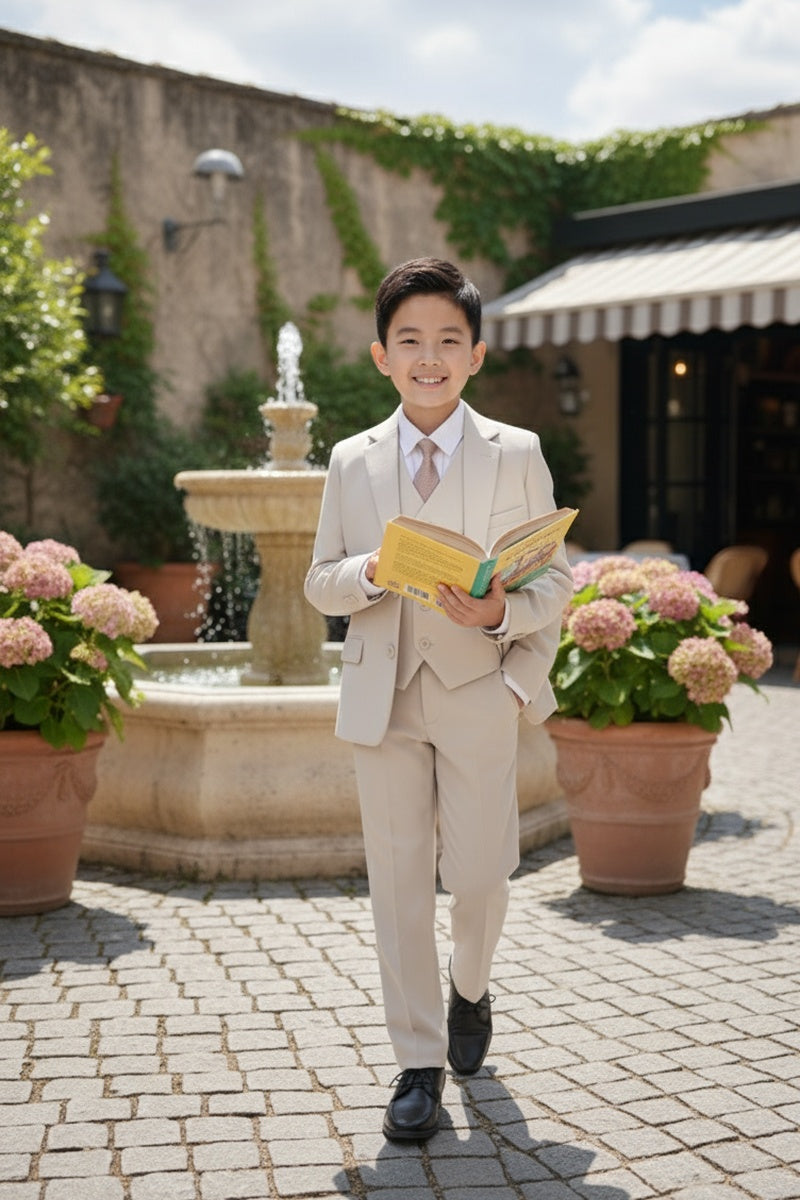 BLACKTIE "Liam" Kids Sand Suit (5-Piece Set)