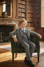 BLACKTIE "Liam" Kids Vintage Grey Suit (5-Piece Set)