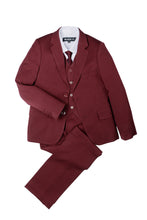 BLACKTIE "Liam" Kids Wine Suit (5-Piece Set)