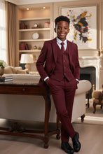 BLACKTIE "Liam" Kids Wine Suit (5-Piece Set)
