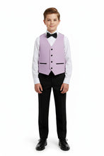 "London" Kids Lavender Tuxedo (5-Piece Set)