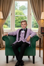 "London" Kids Lavender Tuxedo (5-Piece Set)
