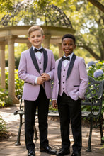 "London" Kids Lavender Tuxedo (5-Piece Set)