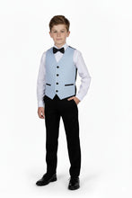 "London" Kids Powder Blue Tuxedo (5-Piece Set)
