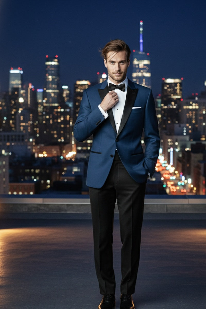 BLACKTIE "Vermont" Indigo Blue Tuxedo Jacket (Separates)