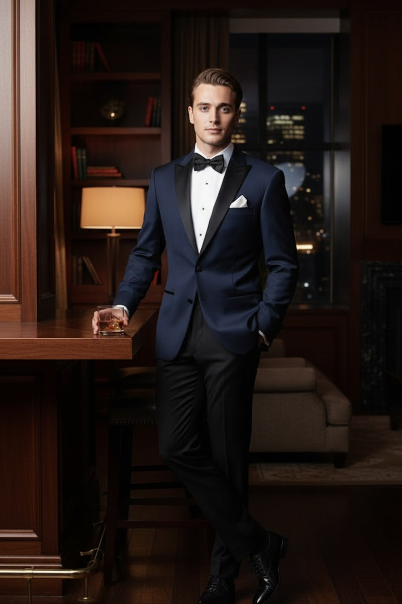 BLACKTIE Vermont Midnight Blue Tuxedo Jacket (Separates) 44S Slim BLACKTIE Vermont Midnight Blue Tuxedo Jacket (Separates) 44S Slim