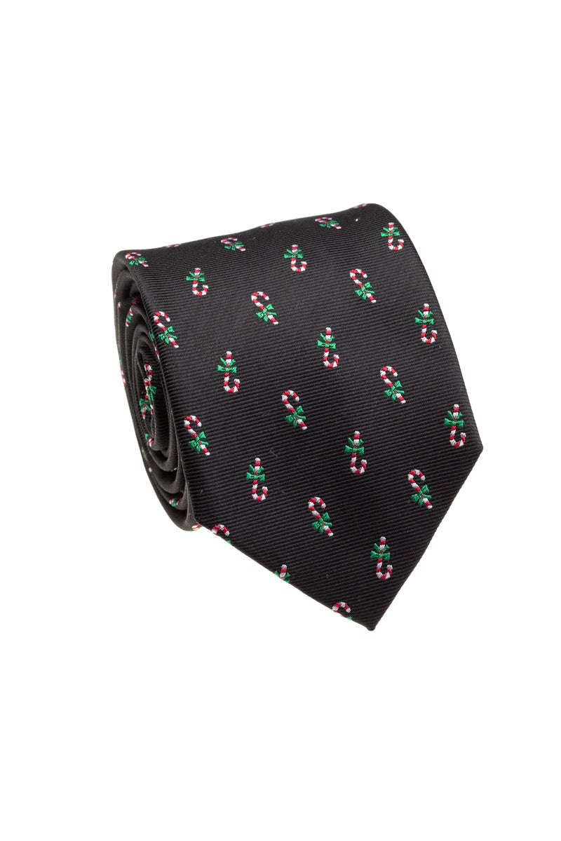 Bocara Bocara Black Necktie (B21-7068B)