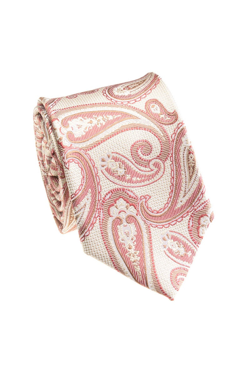 Bocara Bocara Ecru Necktie (B24-5060A)