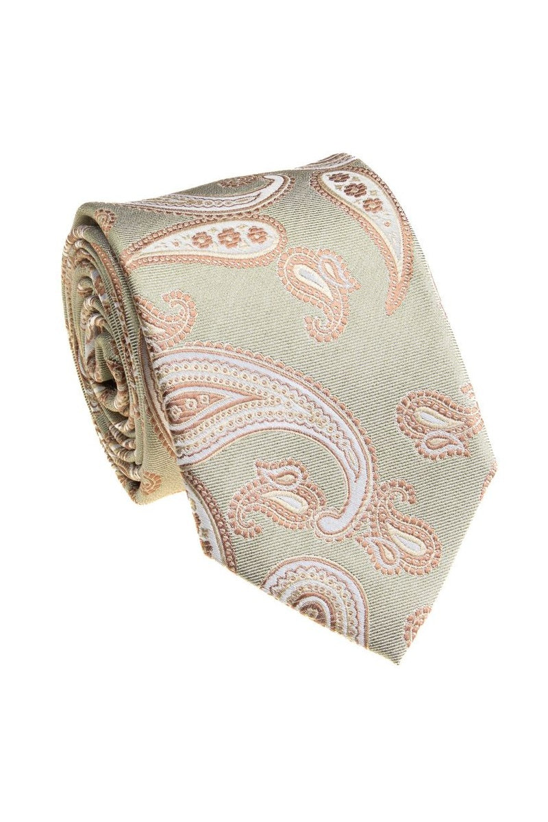 Bocara Bocara Green Necktie (B25-6060B)