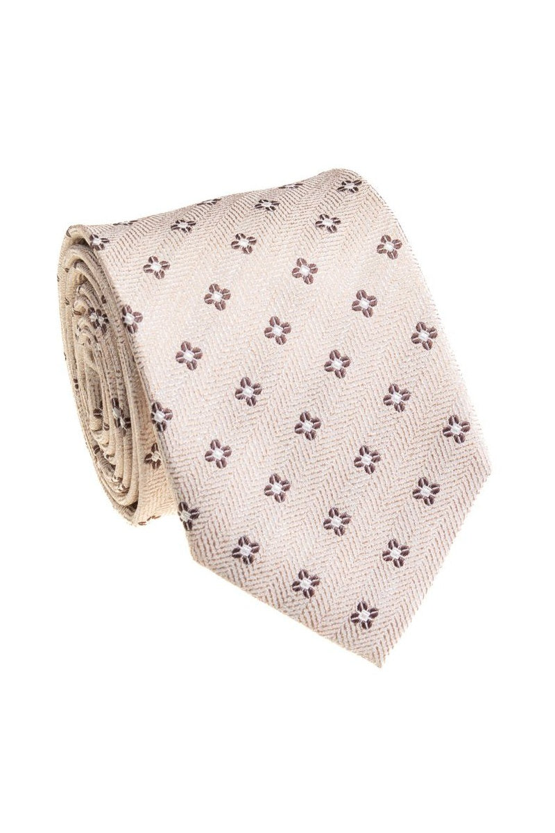 Bocara Bocara Taupe Necktie (B25-6035A)