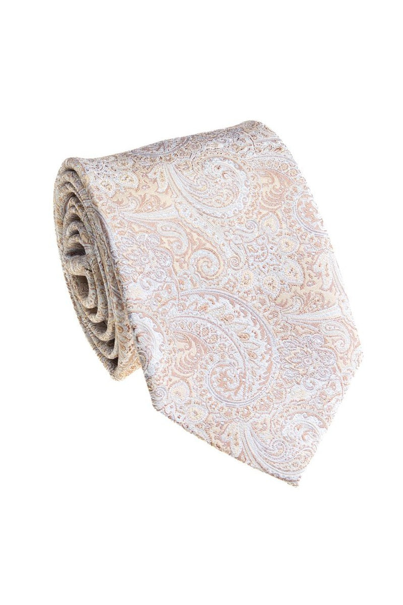 Bocara Bocara Taupe Necktie (B25-6058C)