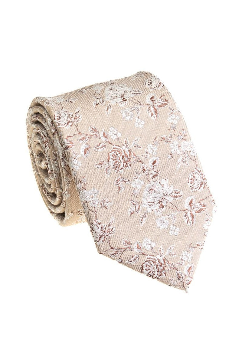 Bocara Bocara Taupe Necktie (B25-6069C)