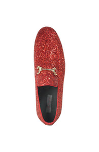 Bravo Glitter Red Shoes 8 Medium (D)