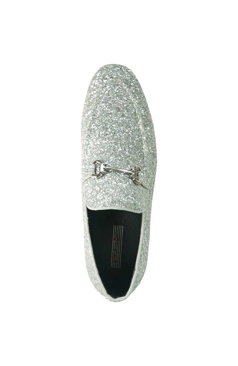 Bravo Glitter Silver Shoes 16 Medium (D)