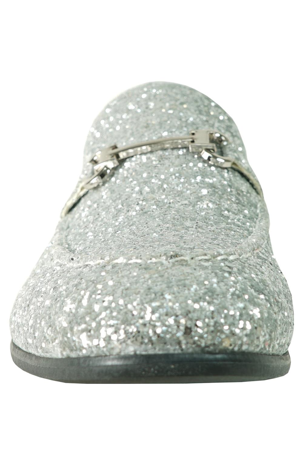 silver dress shoe Glitter" Silver Shoes – Buy4LessTuxedo.com