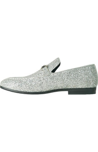 silver dress shoes Glitter All of our shoes are handmade Silver Glitter Wedding Shoes With