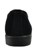 Bravo "King" Black Suede Tuxedo Shoes