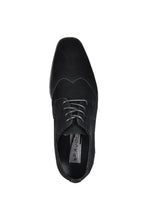Bravo "King" Black Suede Tuxedo Shoes