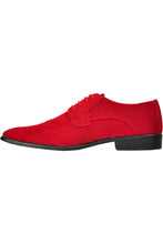 Bravo "King" Red Suede Tuxedo Shoes