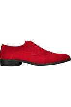 Bravo "King" Red Suede Tuxedo Shoes