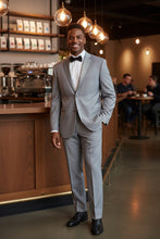 Caravelli "Manhattan" Light Grey 2-Button Notch Tuxedo (2-Piece Set)