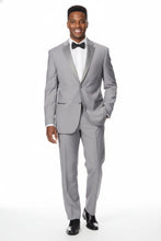 Caravelli "Manhattan" Light Grey 2-Button Notch Tuxedo (2-Piece Set)