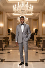 Caravelli "Manhattan" Light Grey 2-Button Notch Tuxedo (2-Piece Set)