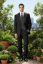 Caravelli "Tribeca" Black 2-Button Notch Tuxedo (2-Piece Set)